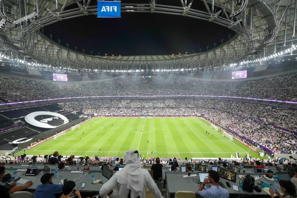 Lusail Iconic Stadium hosted the match between the Egyptian and Saudi champions Sorin Furcoi Al Jazeera