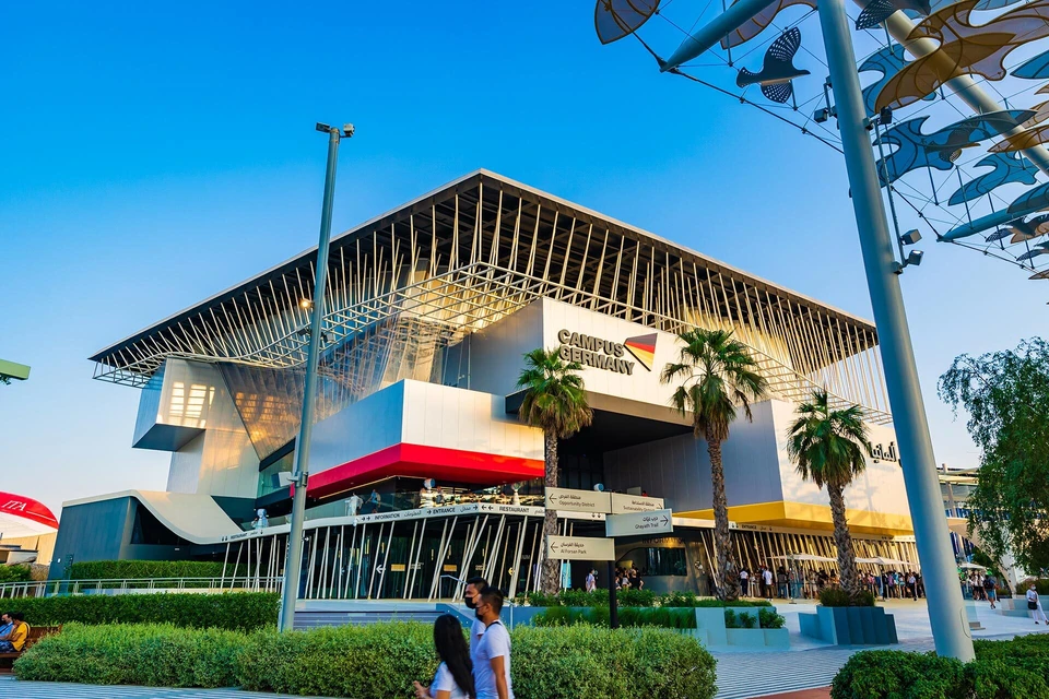 Germany Pavilion Expo 2020 shutterstock 2061446639
