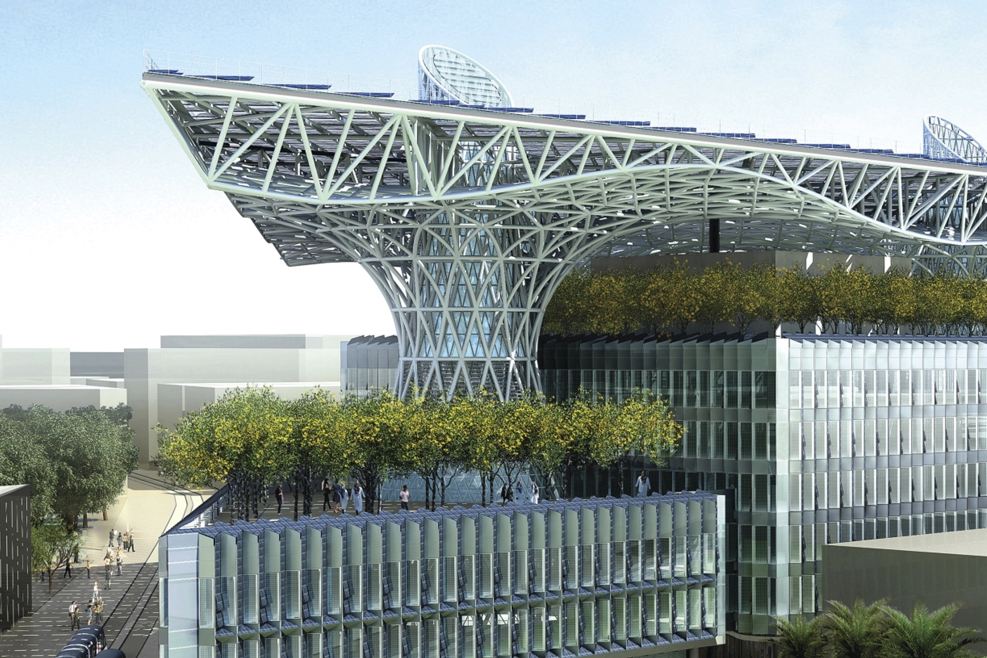 Masdar headquarters banner