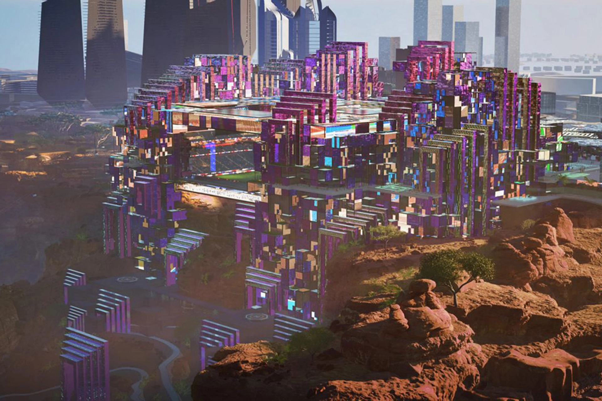 1920x1280px PRINCE MOHAMAD BIN SALMAN STADIUM Design Confidence LED Systerm